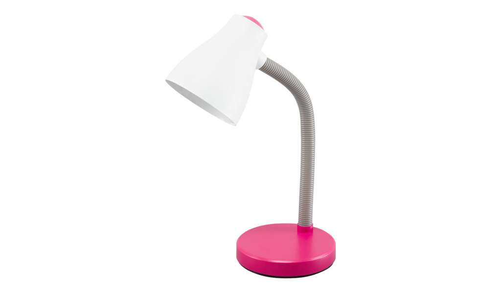 KHG Tischleuchte, 1-flammig, pink/weiß ¦ rosa/pinkØ: 14 Lampen & Leuchten > Innenleuchten > Tischlampen - Höffner