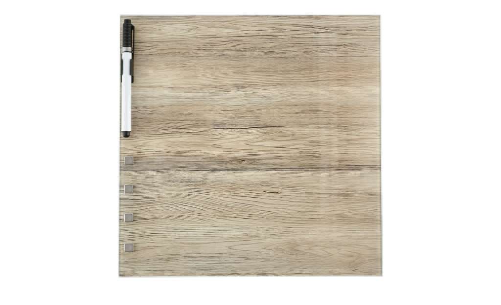 Memoboard 30x30 cm  Wood (Braun) ¦ braun Dekoration > Bilder & Schilder - Höffner