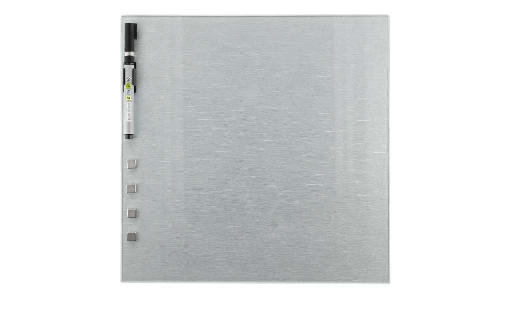 Memoboard 30x30 cm  Silber ¦ silber Dekoration > Bilder & Schilder - Höffner