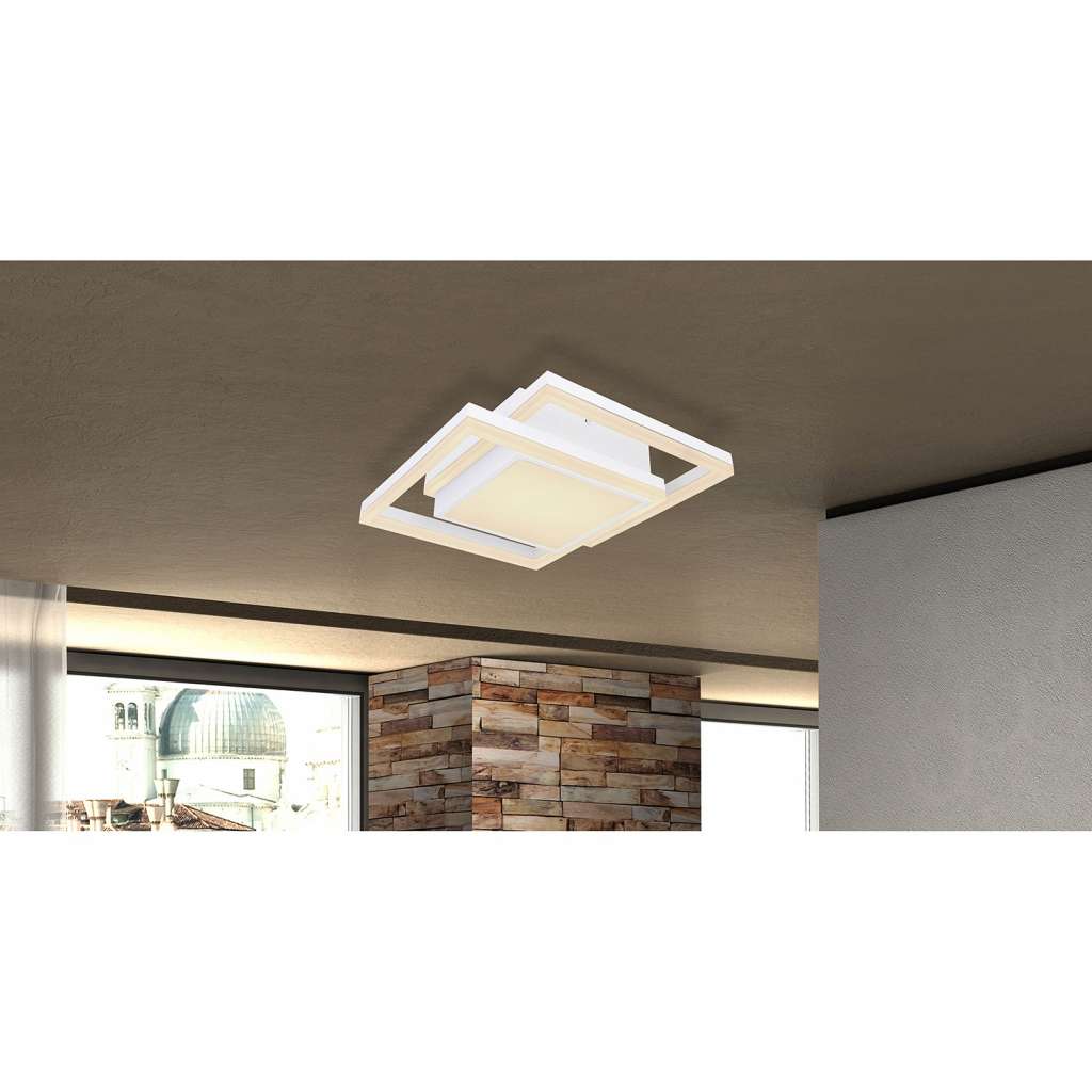 home24 LED-Deckenleuchte Squares