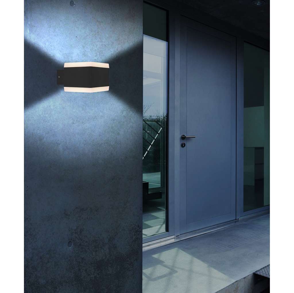 home24 LED-Wandleuchte Slice