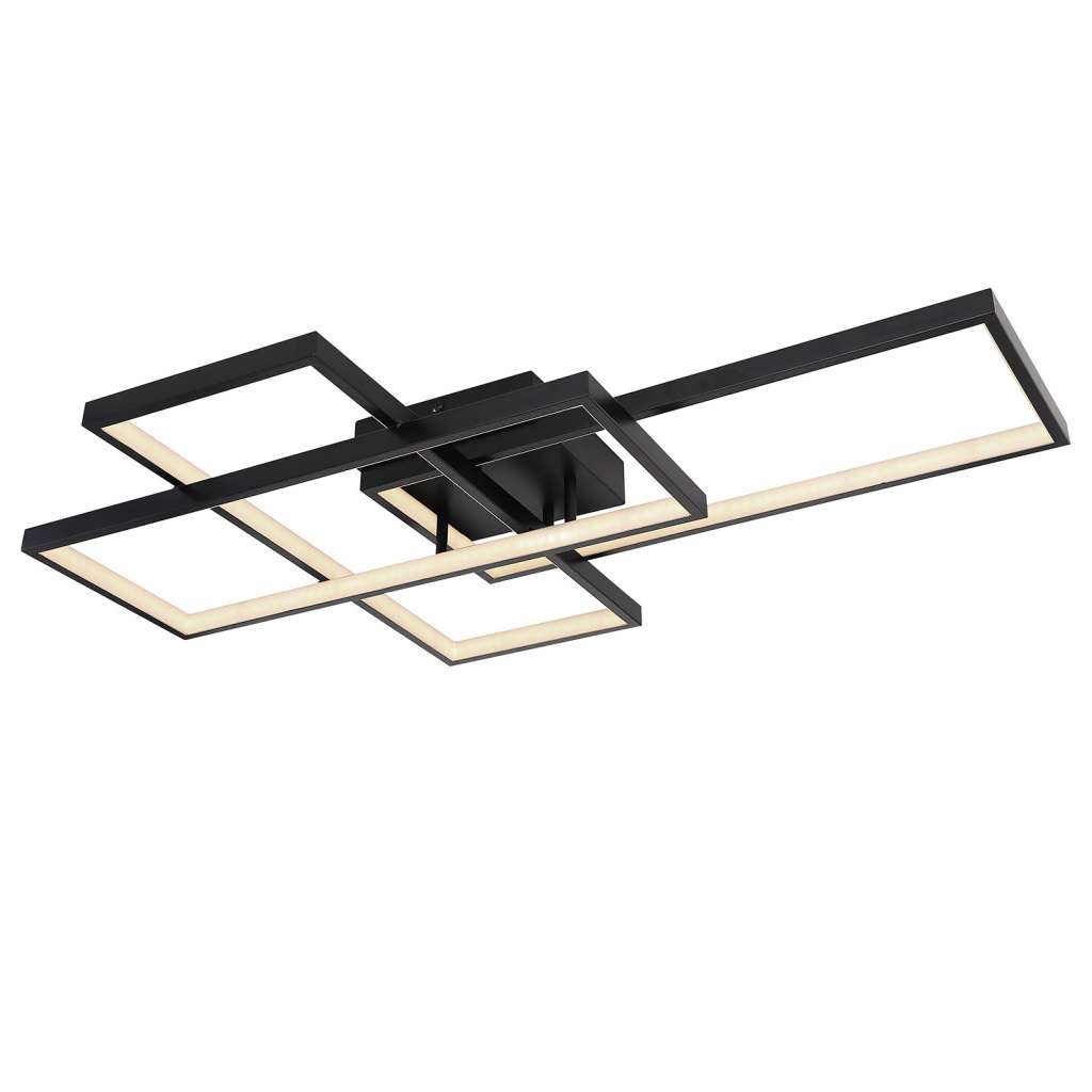home24 LED-Deckenleuchte Gabriel I