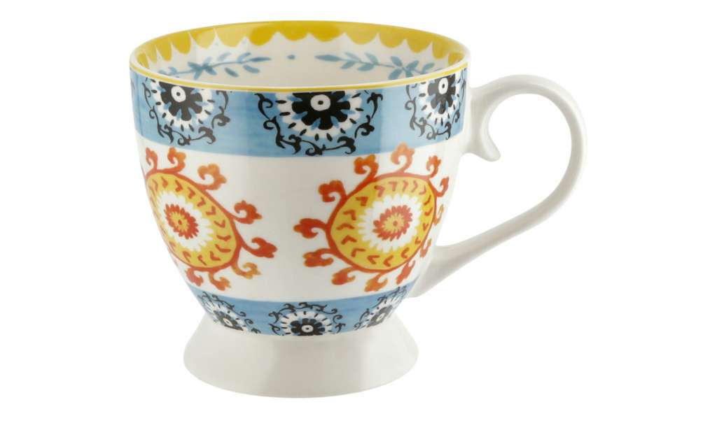 KHG Kaffeebecher  Persian Summer ¦ PorzellanØ: 10.5 Geschirr > Becher - Höffner