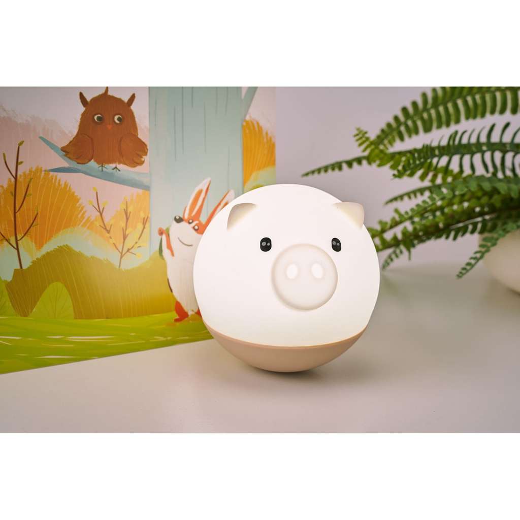 home24 Tischleuchte Good Night Pig