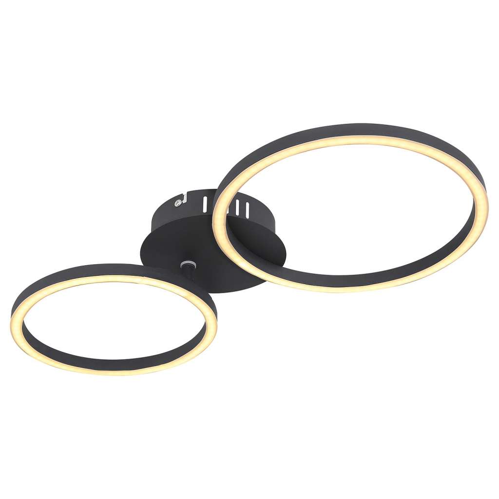 home24 LED-Deckenleuchte Sussac II