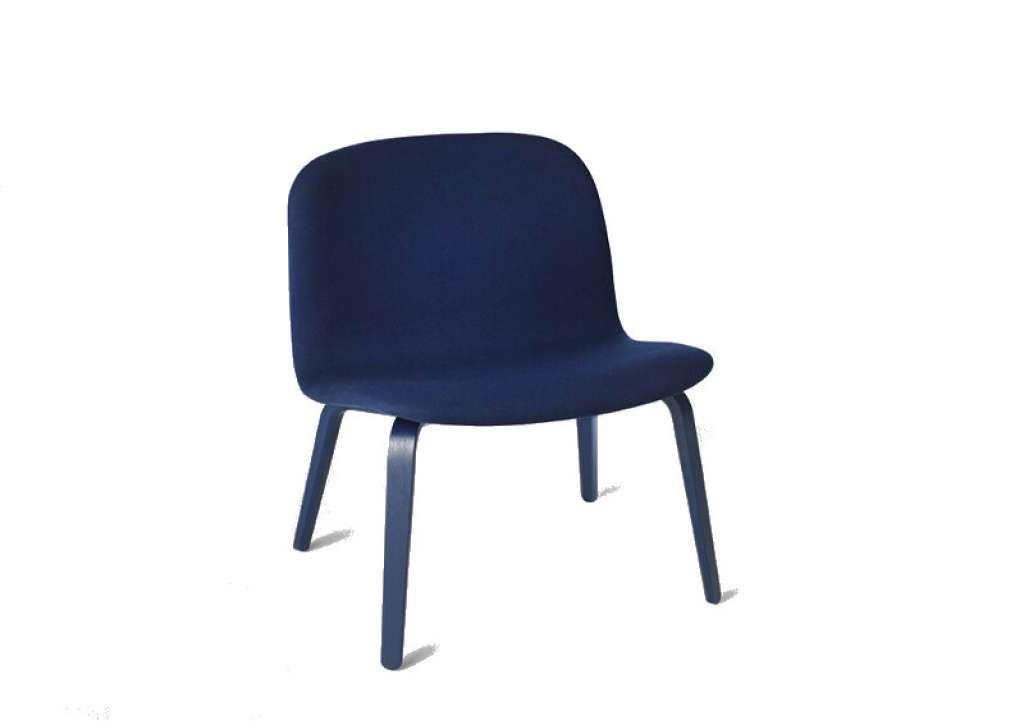Muuto - Visu Lounge Chair - steelcut 775 - indoor