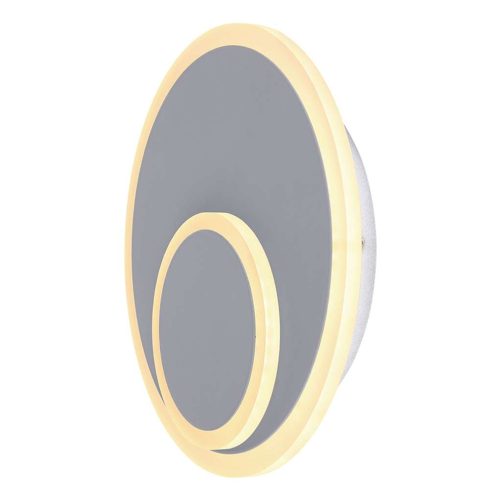 home24 LED-Wandleuchte Villa