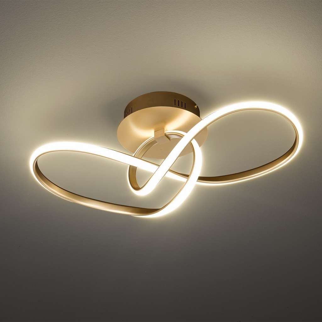 home24 LED-Deckenleuchte Jackson