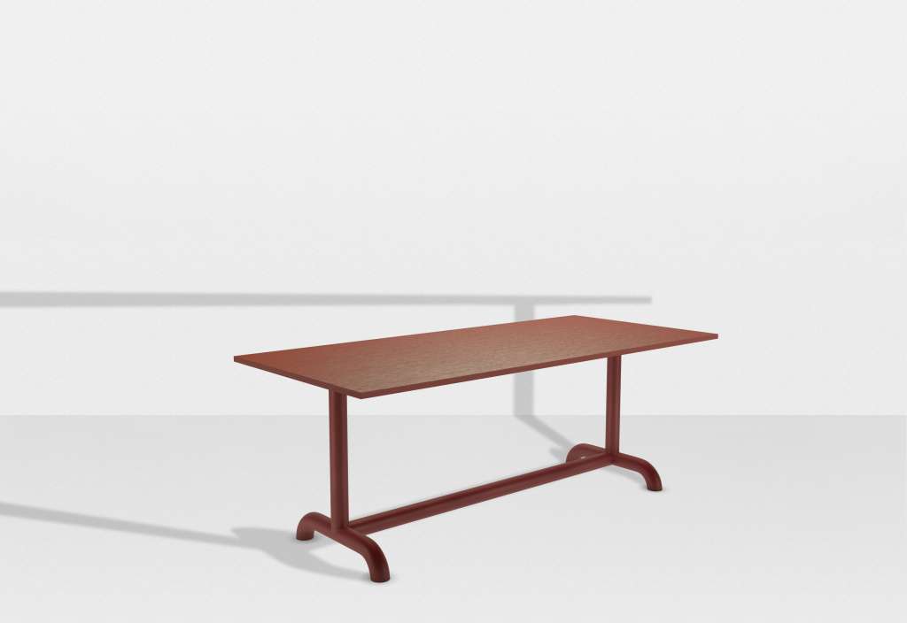 Petite Friture - Unify Tisch - red-brown - indoor