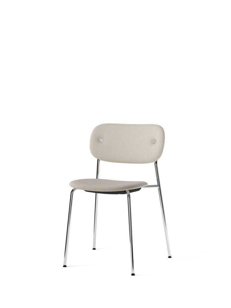Menu - Co Dining Chair - Doppiopanama 004 - Gestell chrom - indoor