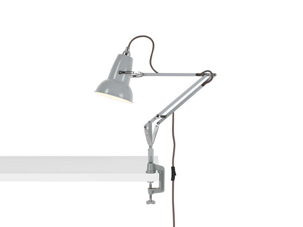 Anglepoise - Original 1227™ Mini Schreibtischleuchte mit Tischklemme -  taubengrau - indoor