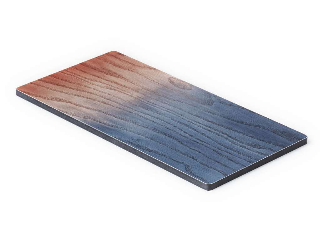 applicata - A tribute to wood Tapas Brett - blau/rot  - S - indoor