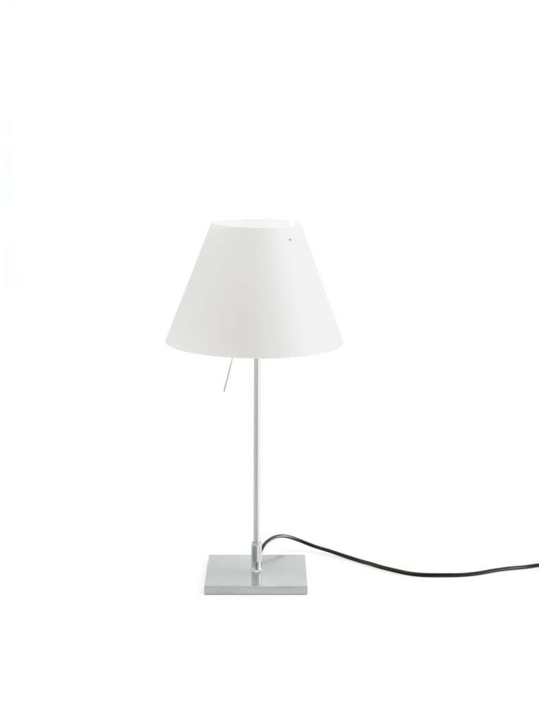 Luceplan - Costanzina Tischleuchte - white/ alu - indoor