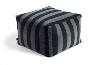 HAY - Pouf Soft Stripe Sitzpouf - hunter - indoor