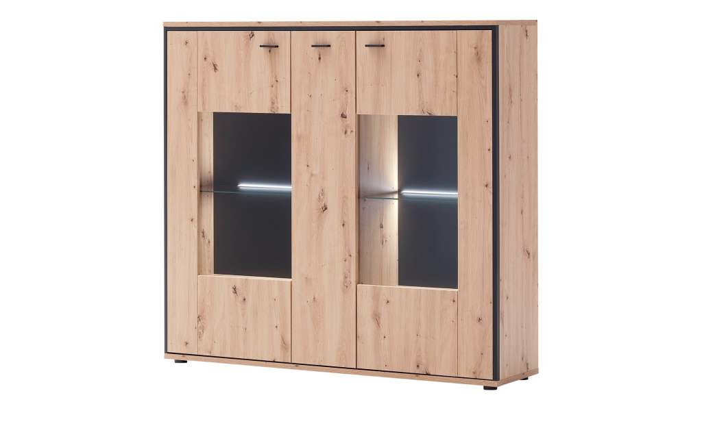 uno Highboard  Argon ¦ holzfarben Kommoden & Sideboards > Highboards - Höffner