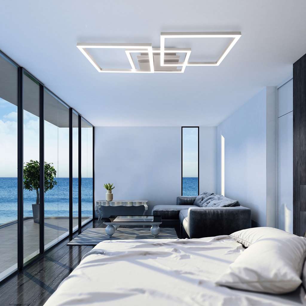 home24 LED-Deckenleuchte Pascal
