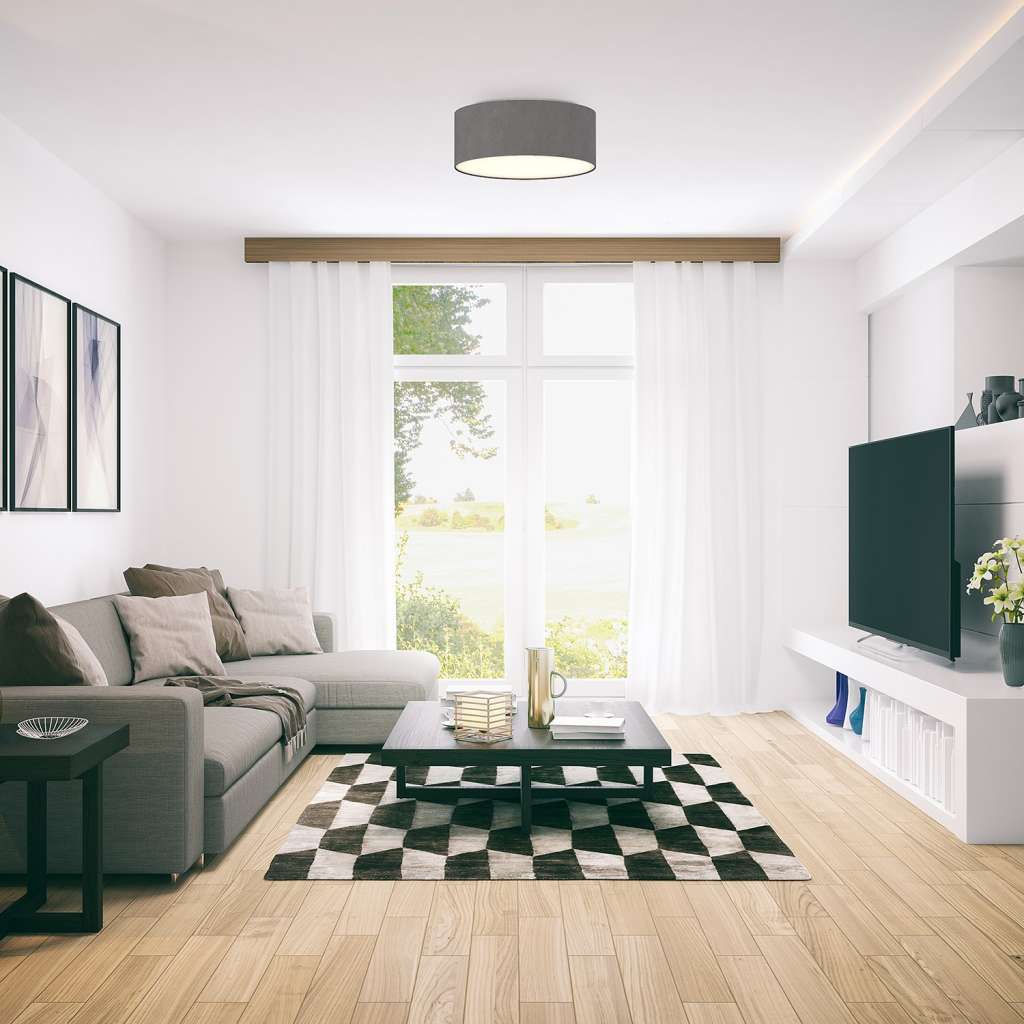 home24 LED-Deckenleuchte Dimbo
