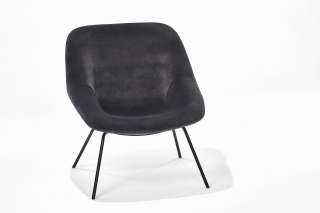 Richard Lampert - H55 Sessel - graphite - indoor