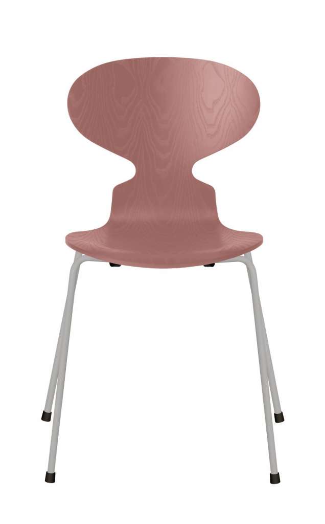 Fritz Hansen - Ant Stuhl - wild rose - gefärbte Esche - Chrom Gestell - indoor