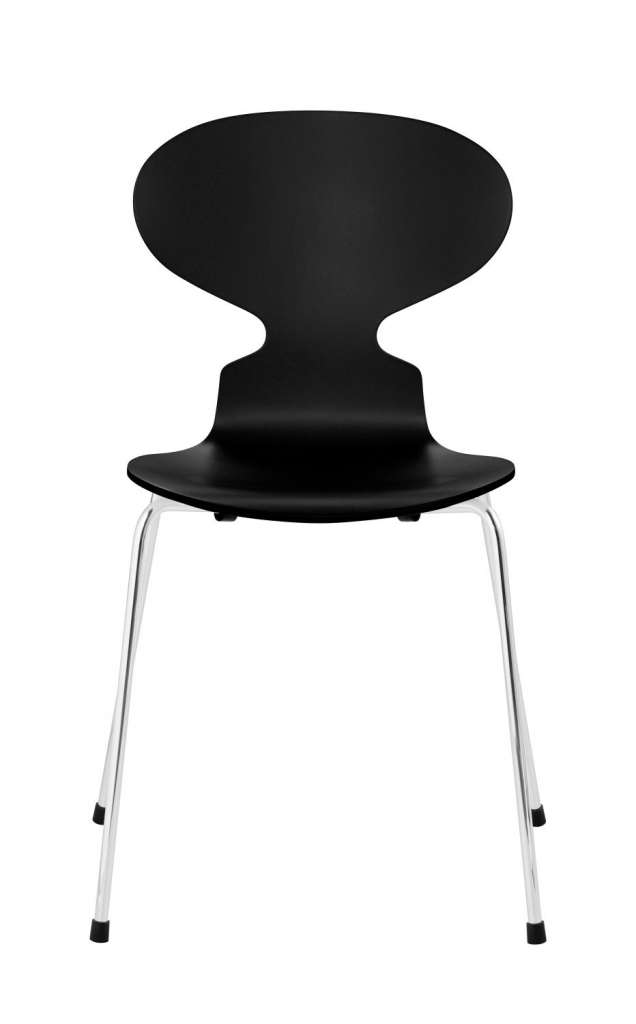 Fritz Hansen - Ant Stuhl - schwarz - indoor