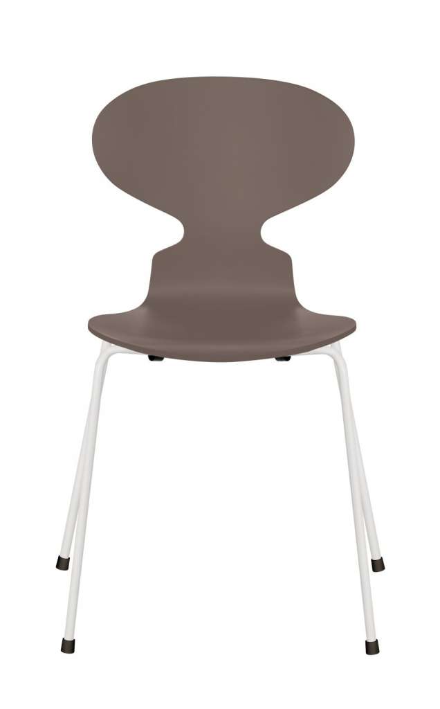 Fritz Hansen - Ant Stuhl - deep clay  - gefärbte Esche - Chrom Gestell - indoor