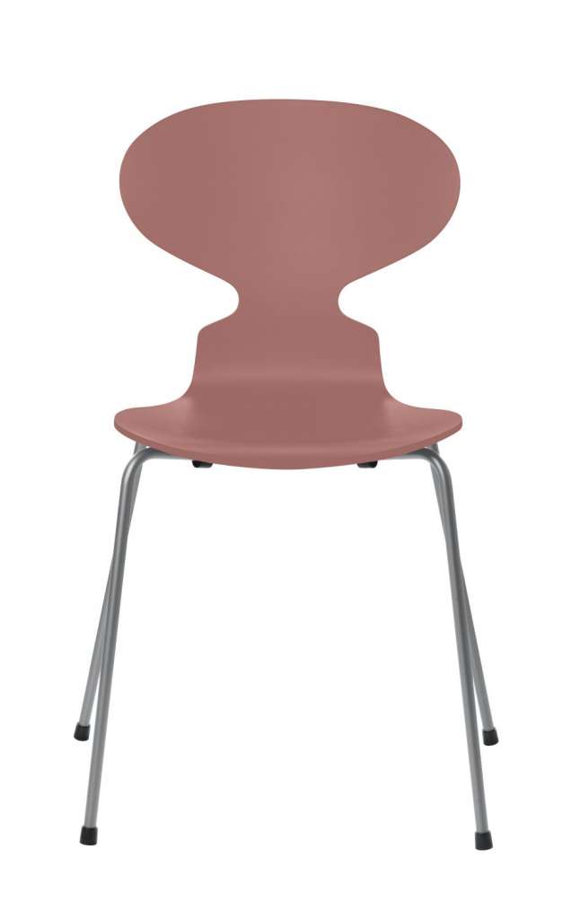 Fritz Hansen - Ant Stuhl - wild rose - gefärbte Esche - Chrom Gestell - indoor