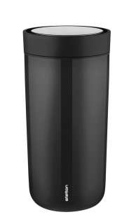 Stelton - To Go Click Thermo Trinkbecher - Edelstahl schwarz - indoor