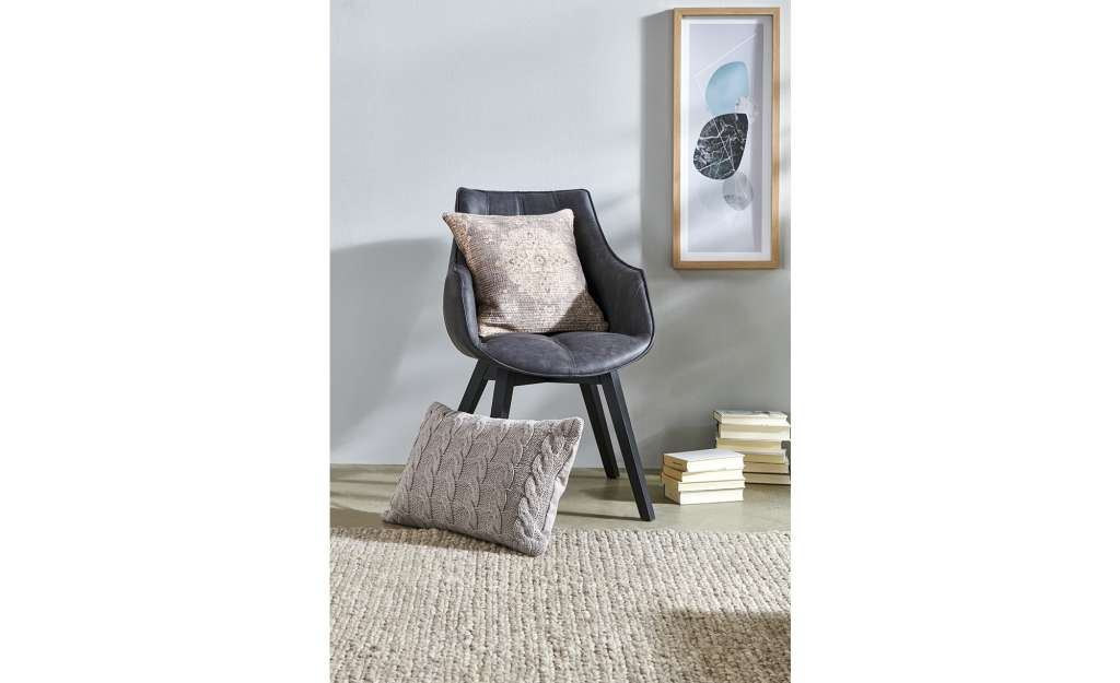 Gray & Jones Kissen Strickoptik  Baltic Breeze ¦ beige ¦ 100% Polyesterfüllung Heimtextilien > Kissen > Dekokissen - Höffner