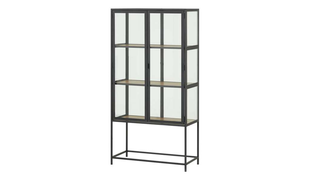 Sammlervitrine  Seano ¦ schwarz Kommoden & Sideboards > Vitrinen - Höffner