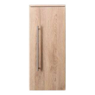 Badhängeschrank in Eiche hell Optik 30 cm breit