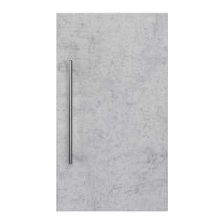 Badezimmer Oberschrank in Beton Grau 35 cm breit