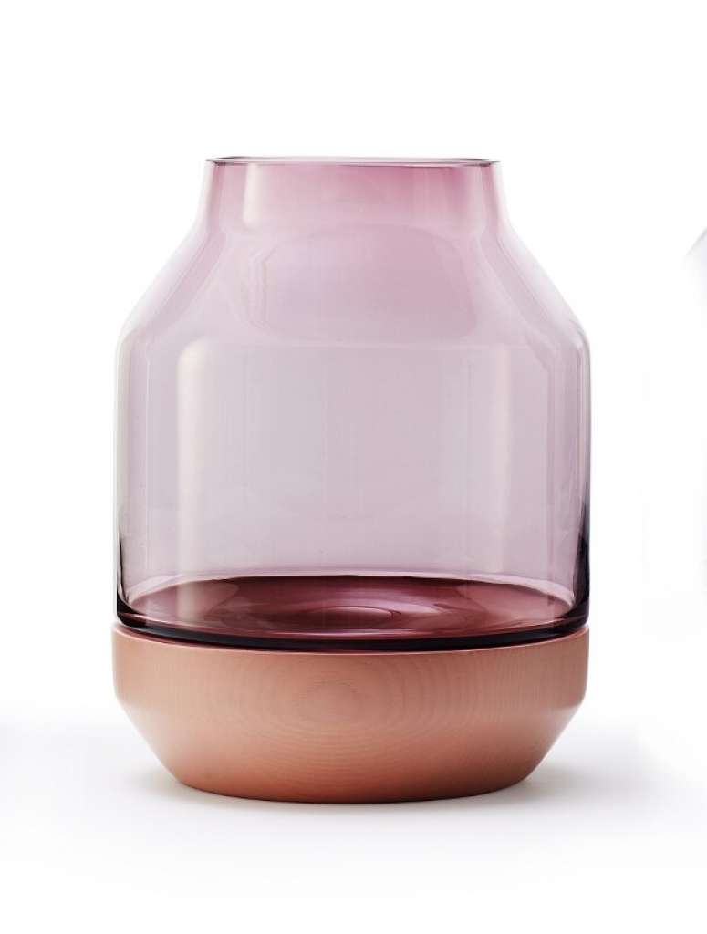 Muuto - Elevated Vase - rose - indoor