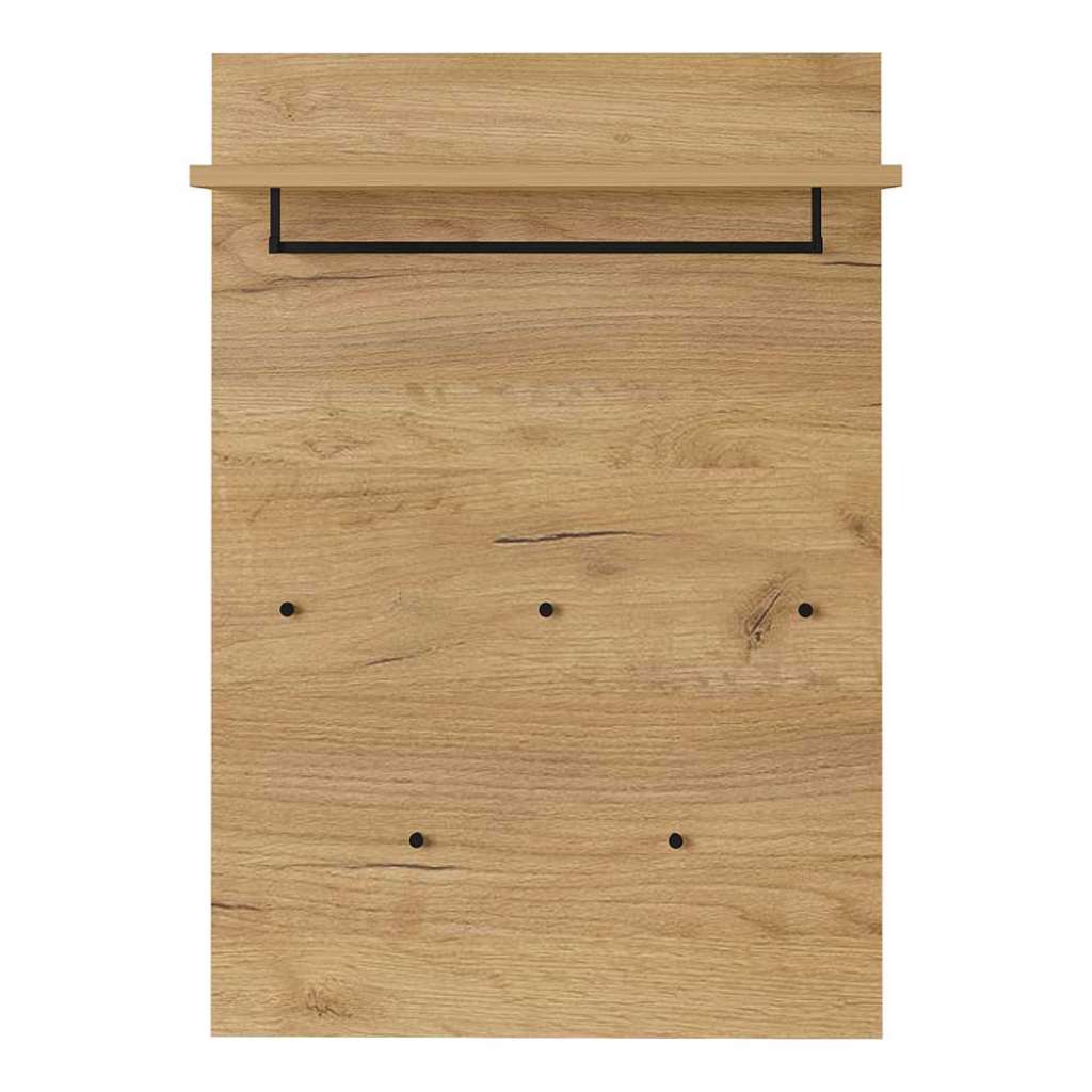 Garderobe in Wildeichefarben 75 cm breit und 110 cm hoch