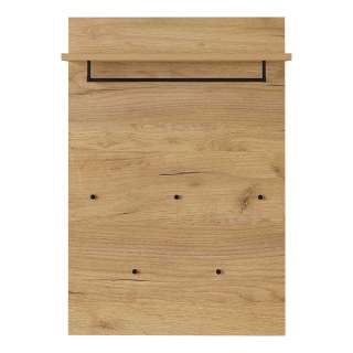 Garderobe in Wildeichefarben 75 cm breit und 110 cm hoch