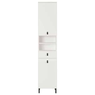Bad Midischrank in Weiß 190 cm hoch