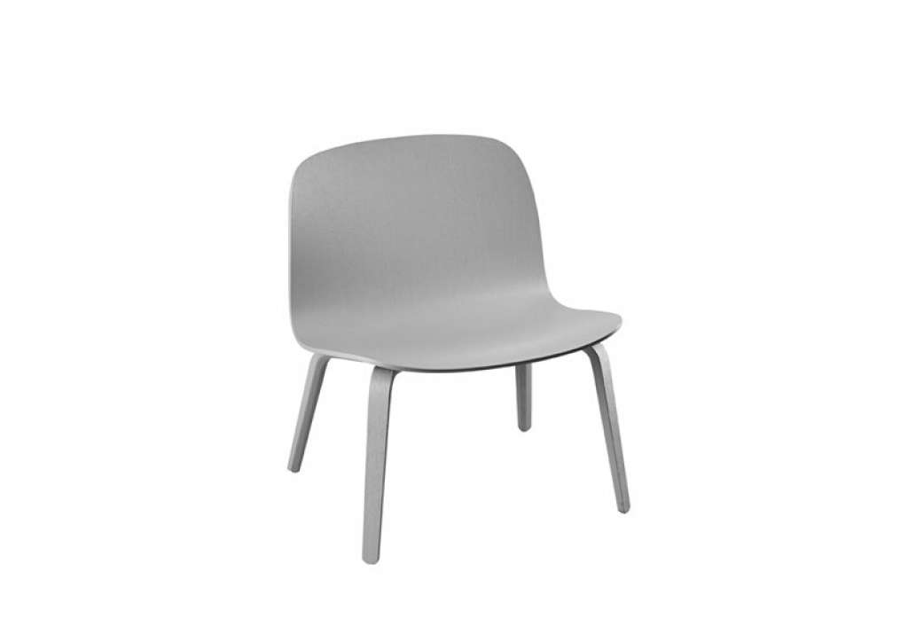 Muuto - Visu Lounge Chair - grey - indoor