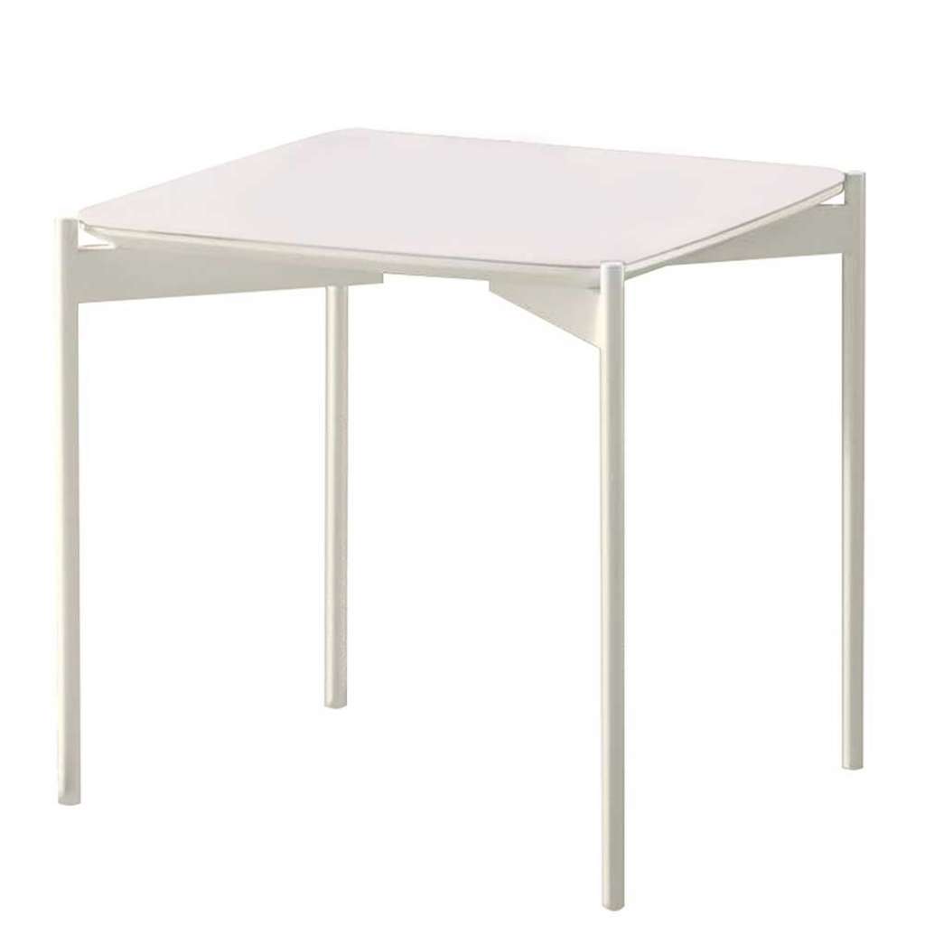 Wohnzimmertisch in Weiß 55 cm breit