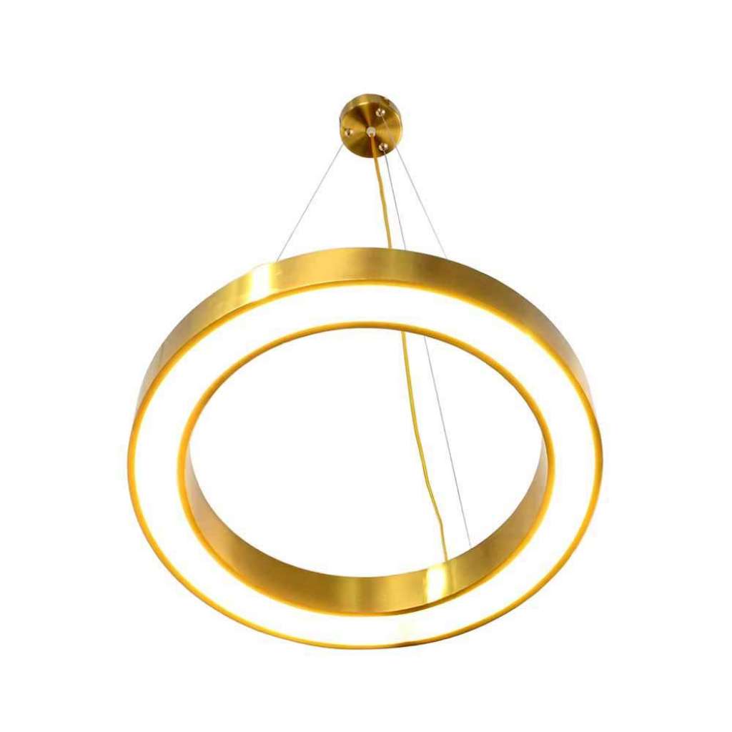 Deckenleuchte in Goldfarben modern