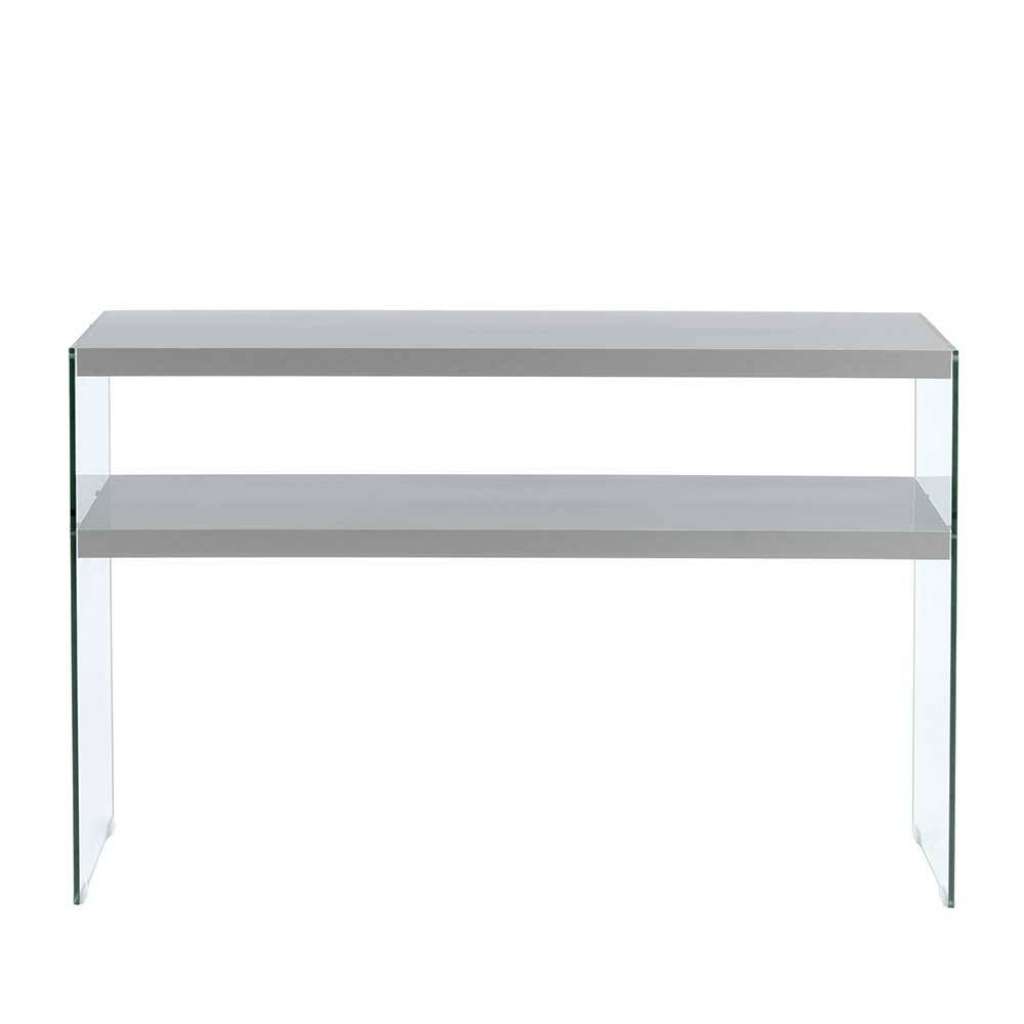 Konsolentisch in Grau 110 cm breit