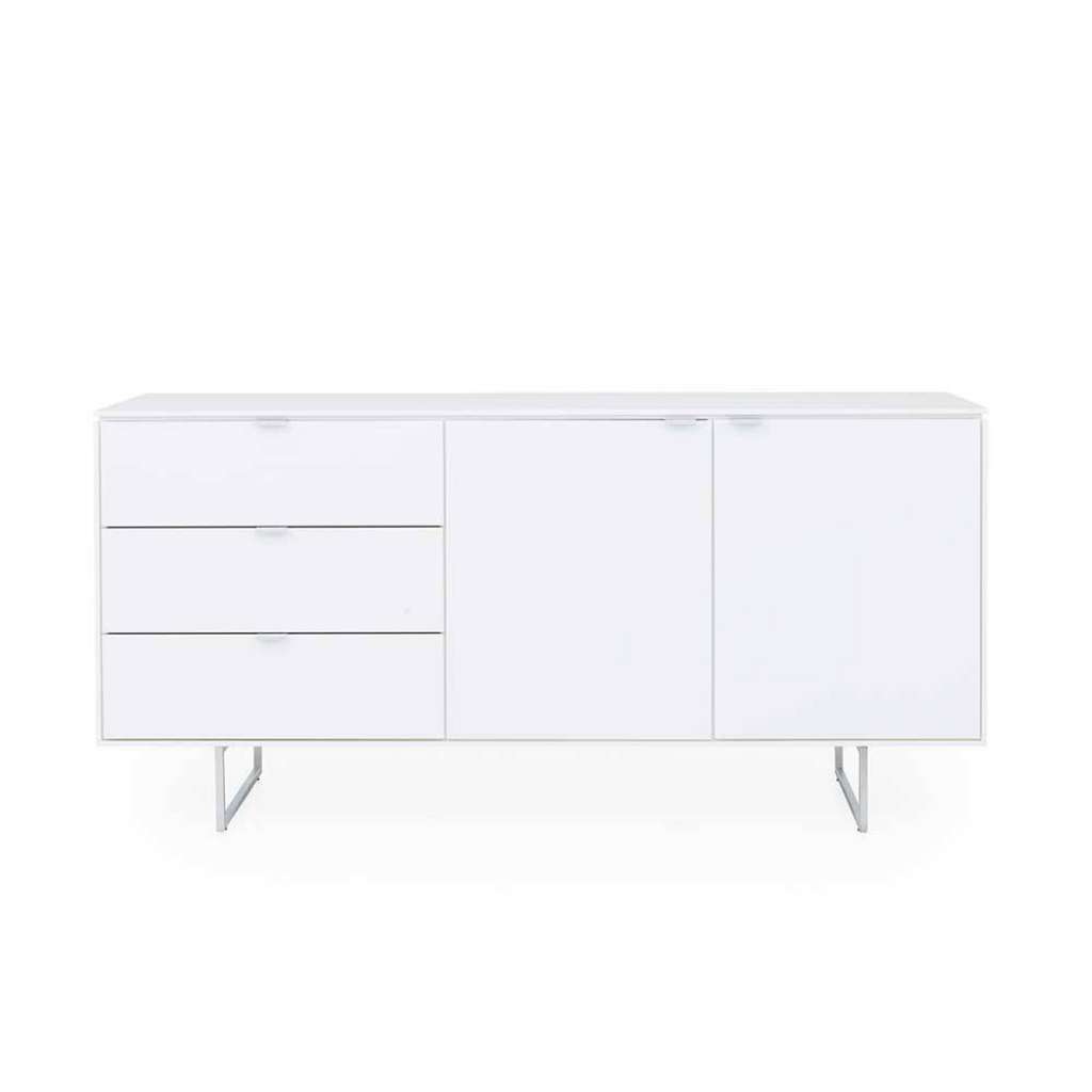 Esszimmersideboard in Weiß 160 cm breit