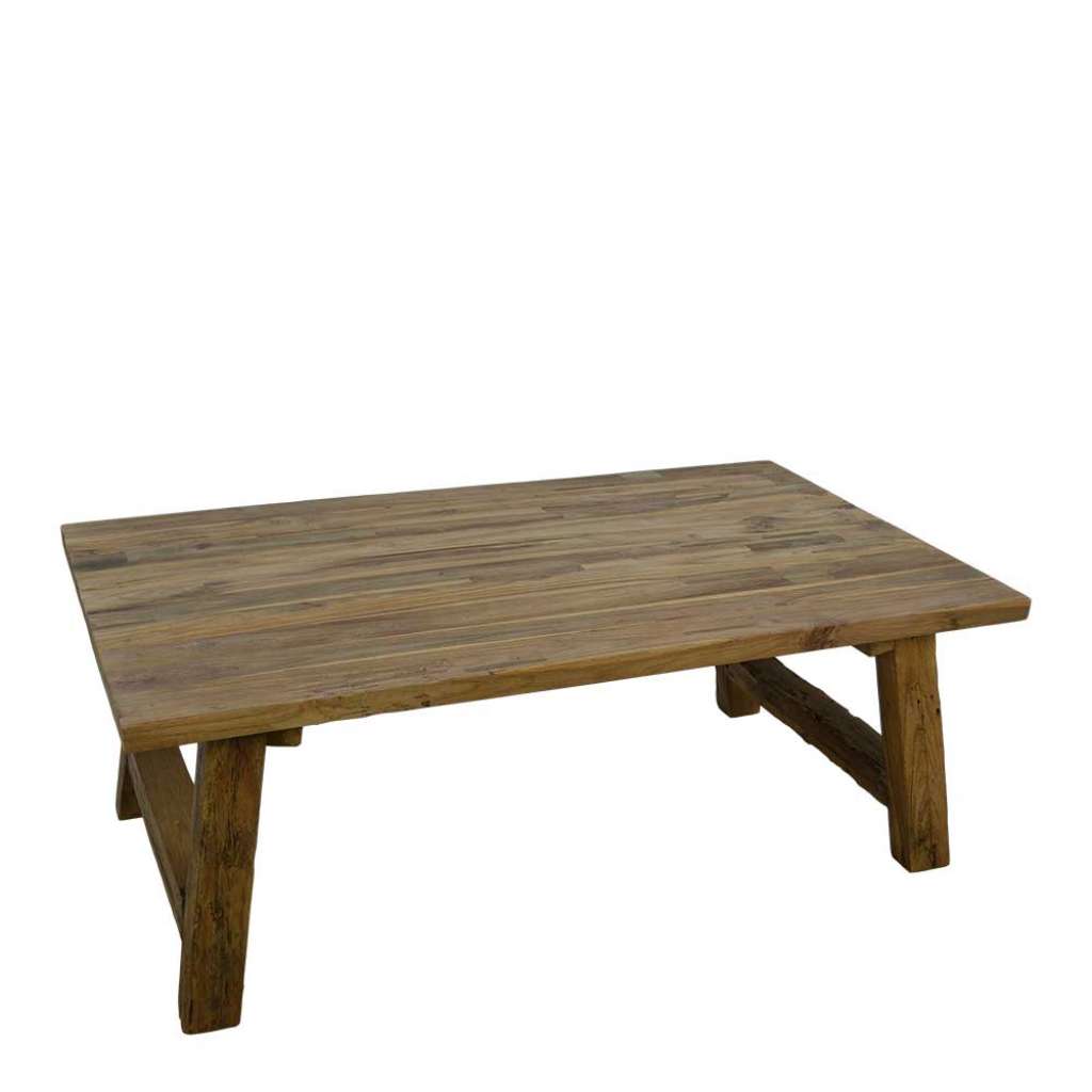 Couchtisch aus Teak Recyclingholz 120 cm breit