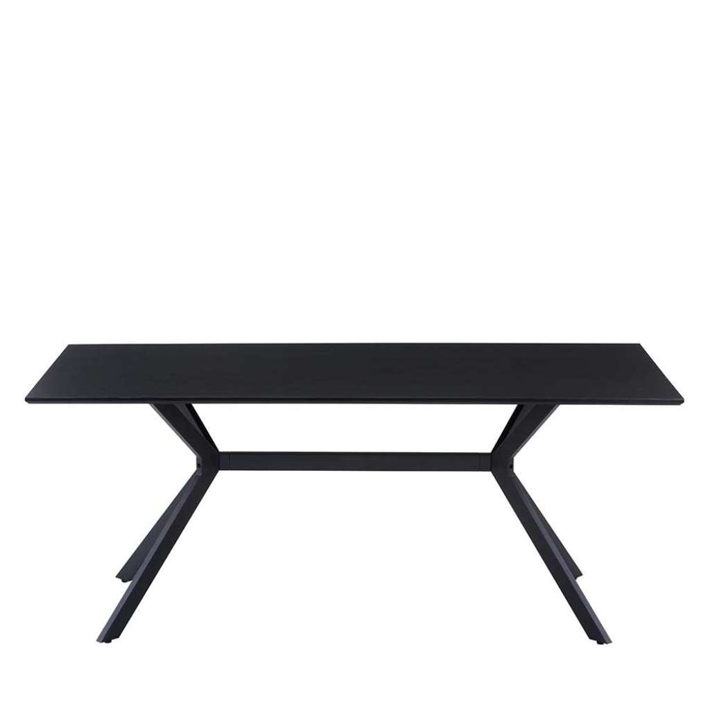 Industrietisch in Anthrazit 180 cm breit