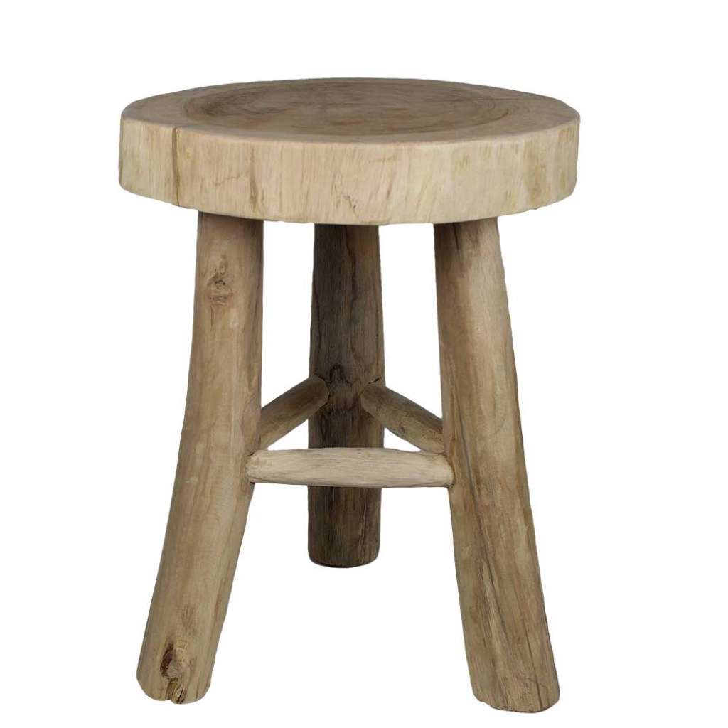 Massivholztisch mit Baumscheibe Mungur Massivholz
