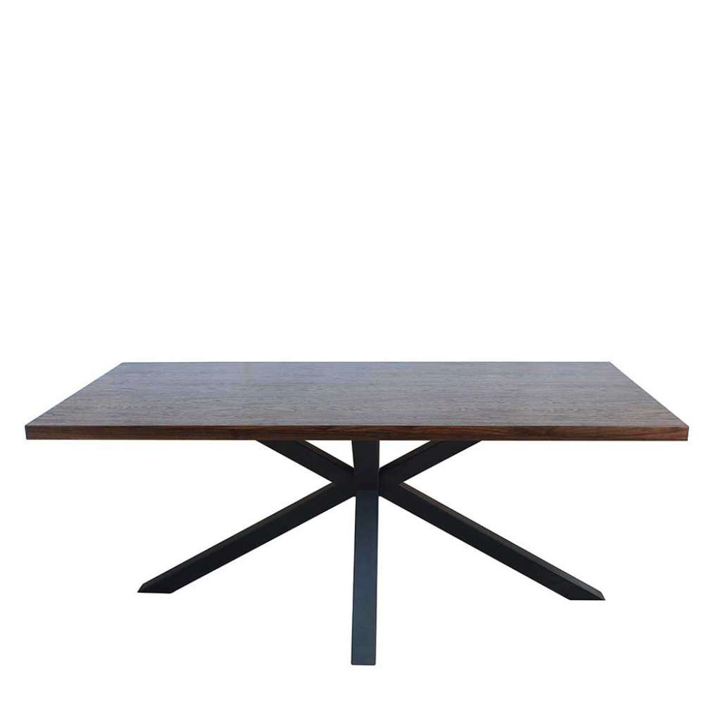 Esszimmertisch in Nussbaumfarben 180 cm breit