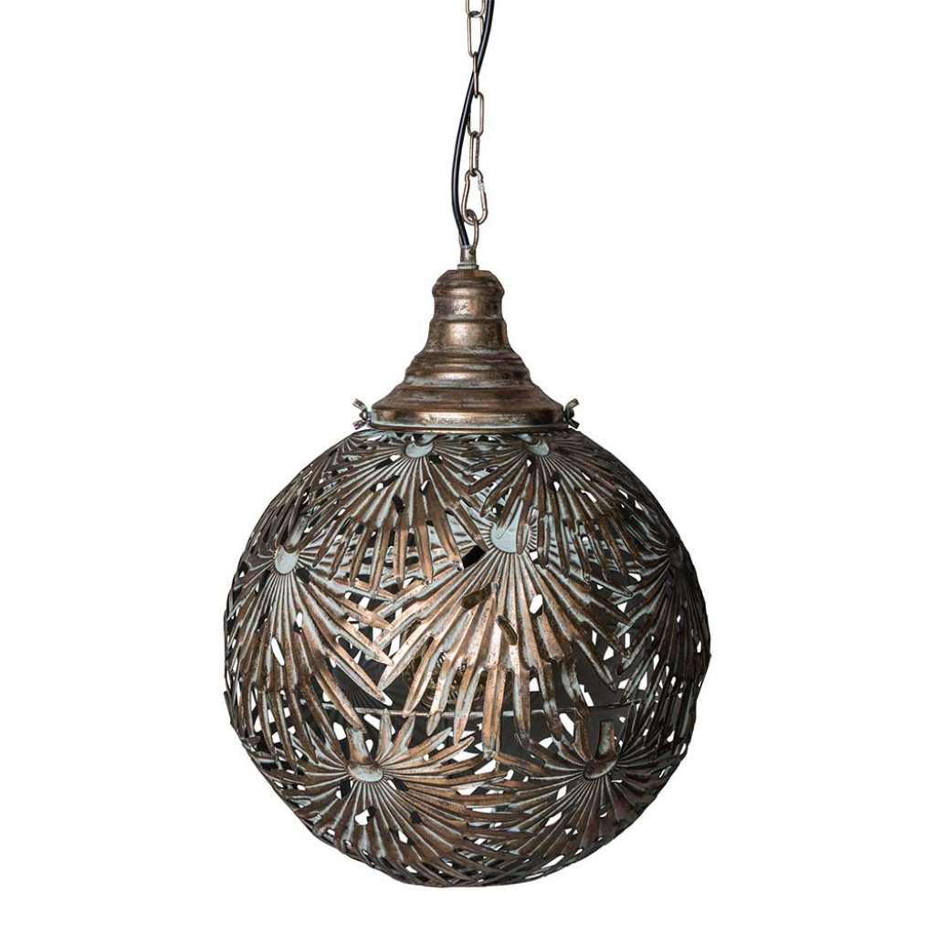 Design Pendelleuchte im Vintage Style rund
