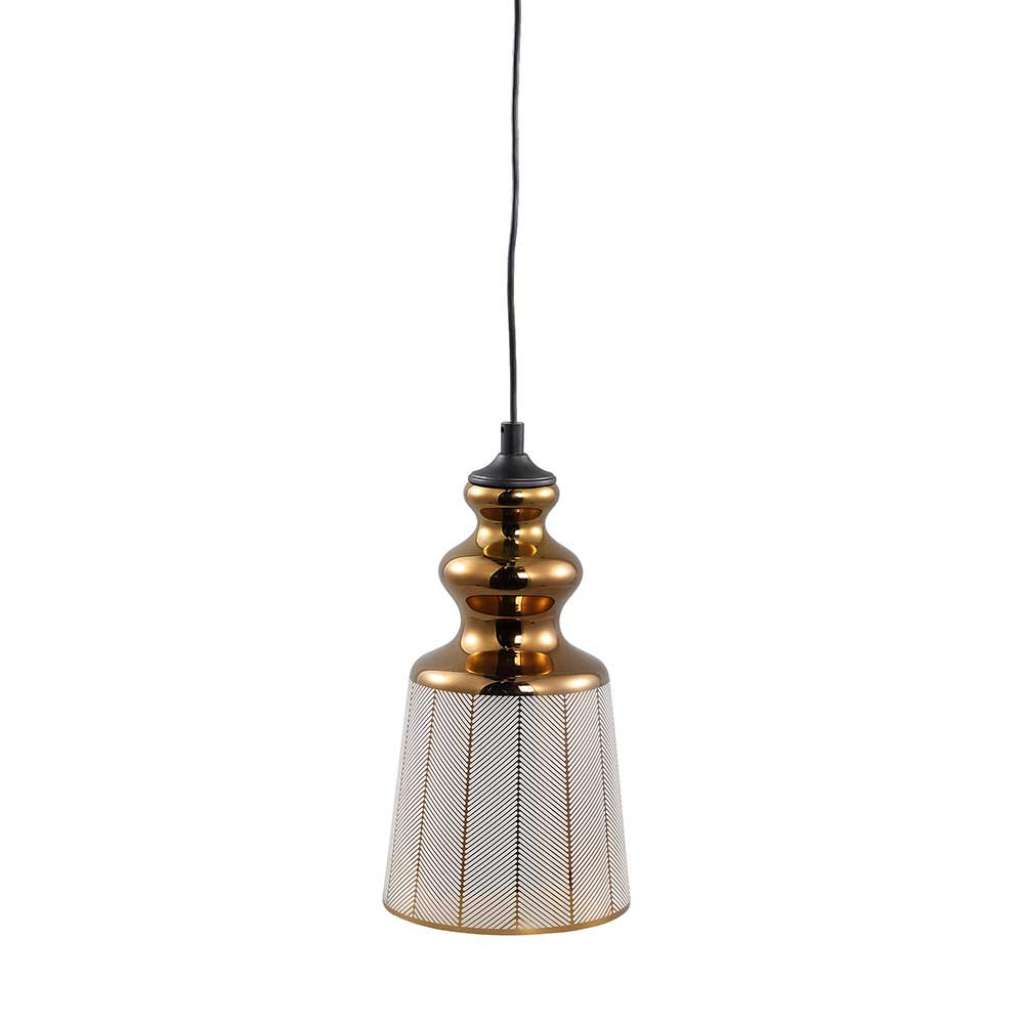 Pendelleuchte im Vintage Design Glas