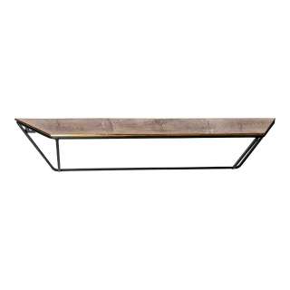 Wandboard aus Aluminium und Eisen 85 cm breit
