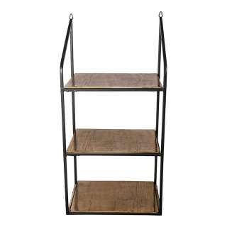 Wandregal aus Eisen und Aluminium modern
