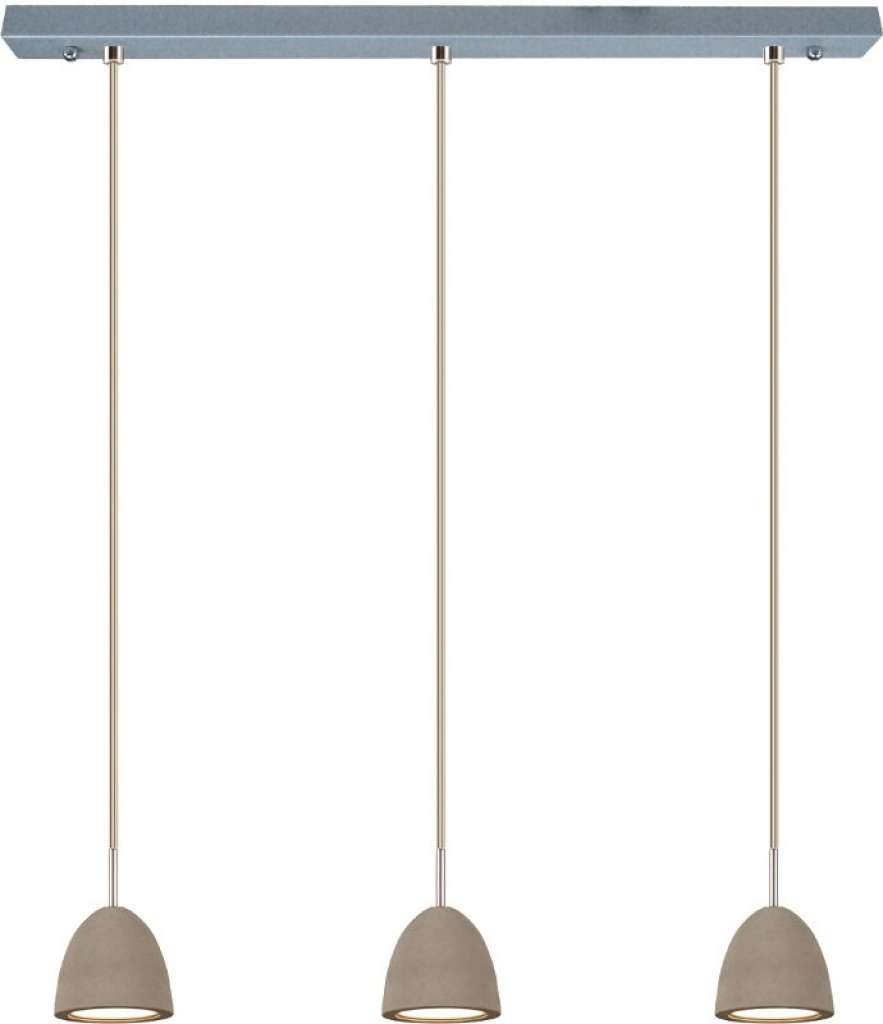 CR Collection - Cemento Hängeleuchte S - 3er - indoor