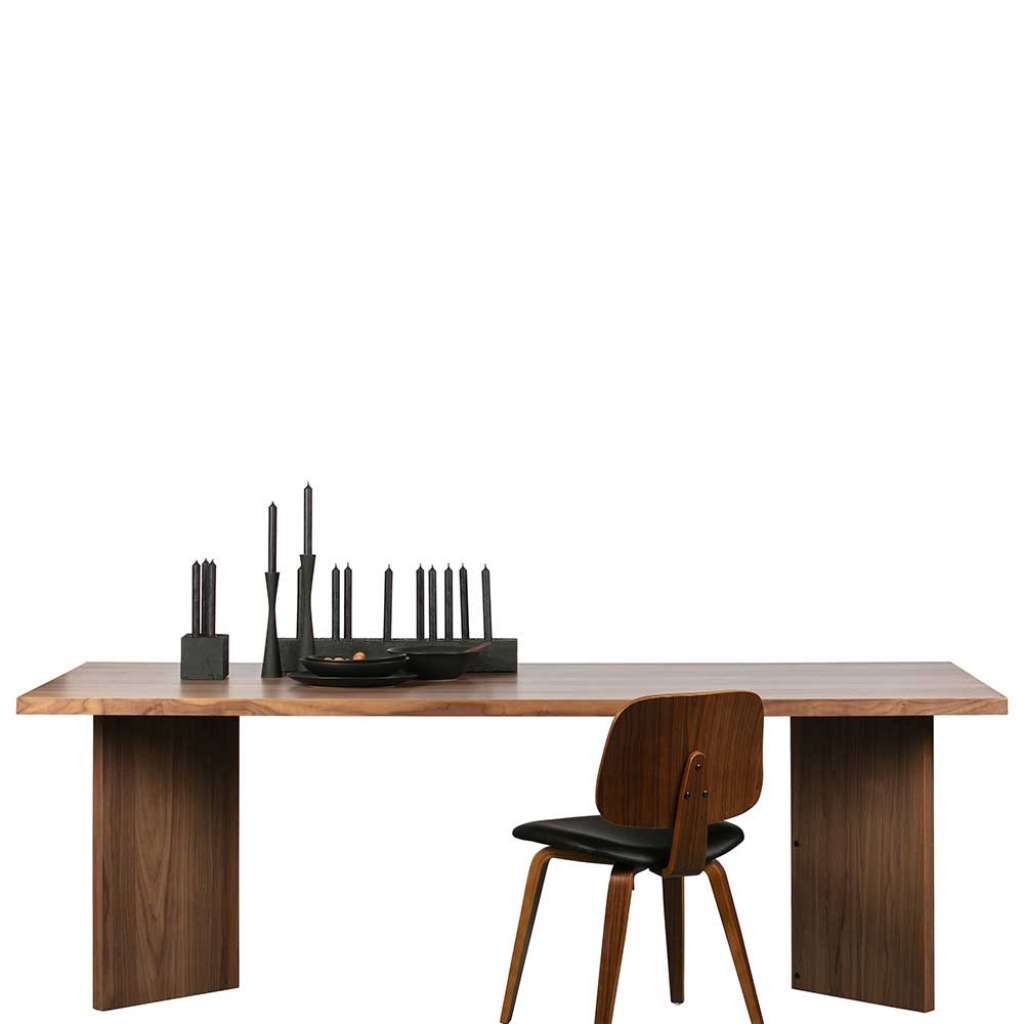 Esszimmer Tisch 220 cm breit Nussbaumfarben